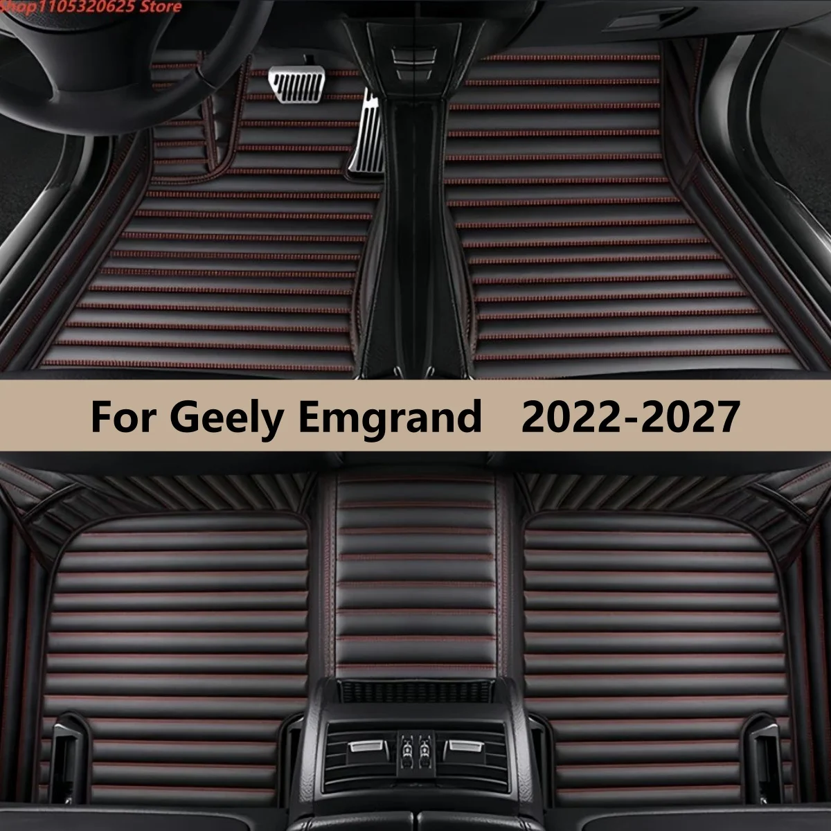 

Автомобильные коврики для Geely Emgrand Sedan 2022-2027: водонепроницаемые, для защиты пола, автоаксессуары