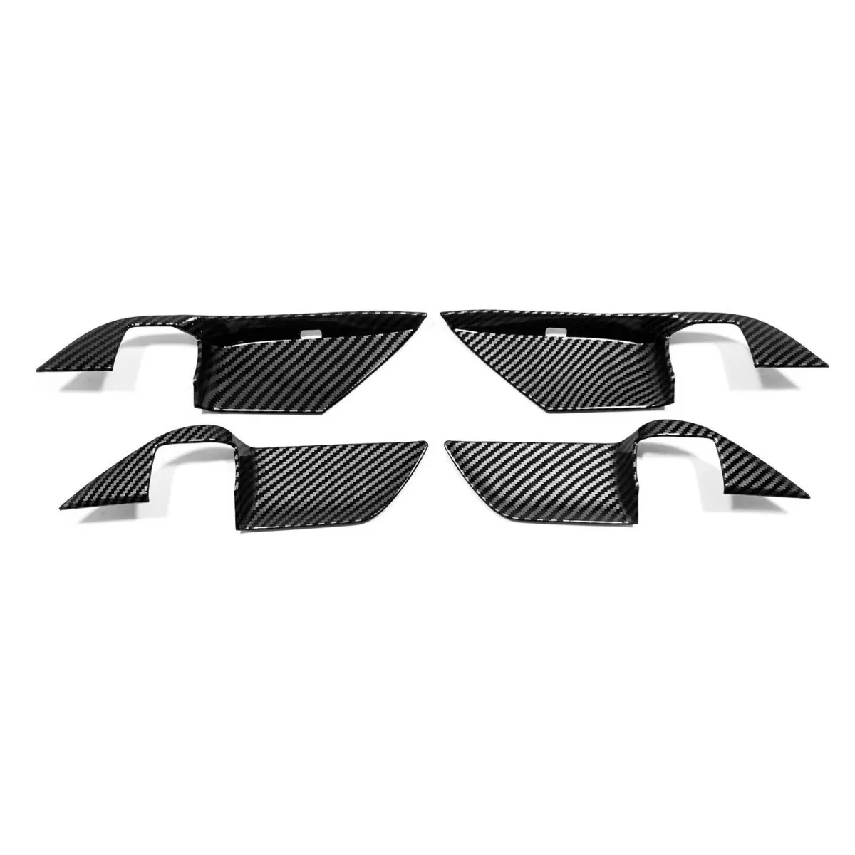 Suitable for 24 ninth-generation Camry inner door bowl modification accessories Carbon fiber door handle door handle cover