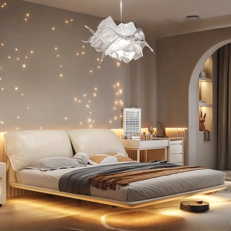 ^Bedroom Loft Massage Bed Simple Modern Space Saving Wooden Sleeping Platform Massage Bed Safe Letto Matrimoniale Hotel Furnitur