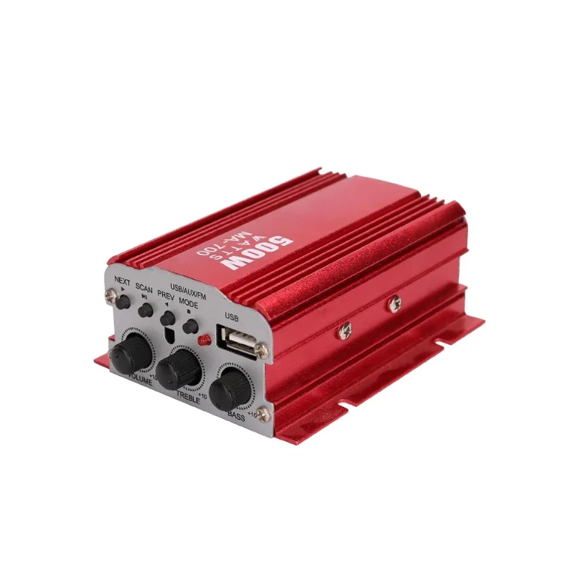 Ma-700 Hifi Class Ab 12v Digital Audio Car Amplifier Colourful Car Amplifiers With Usb/fm