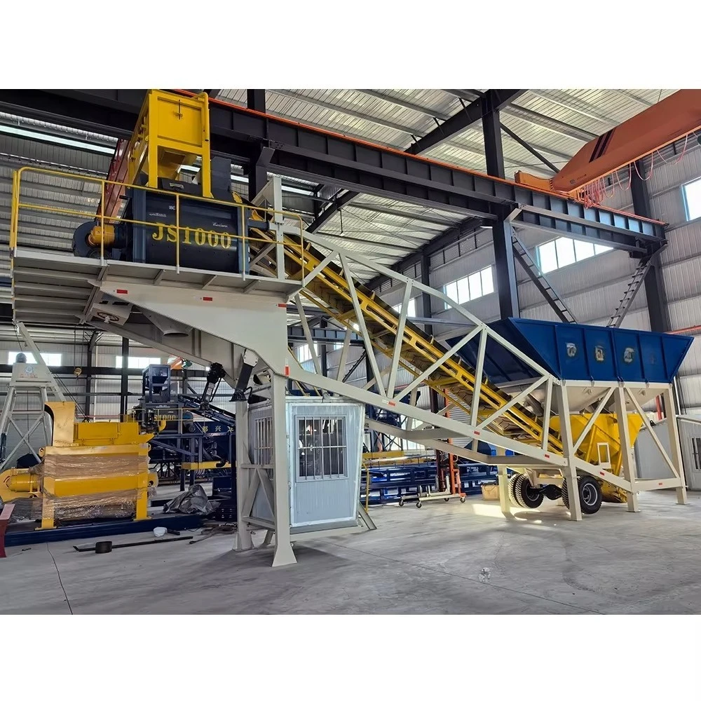 Factory 2026 New Mini Portable Mobile 60 Cubic Meters Per Hour Concrete Batching Mixing Plant Customized Customized