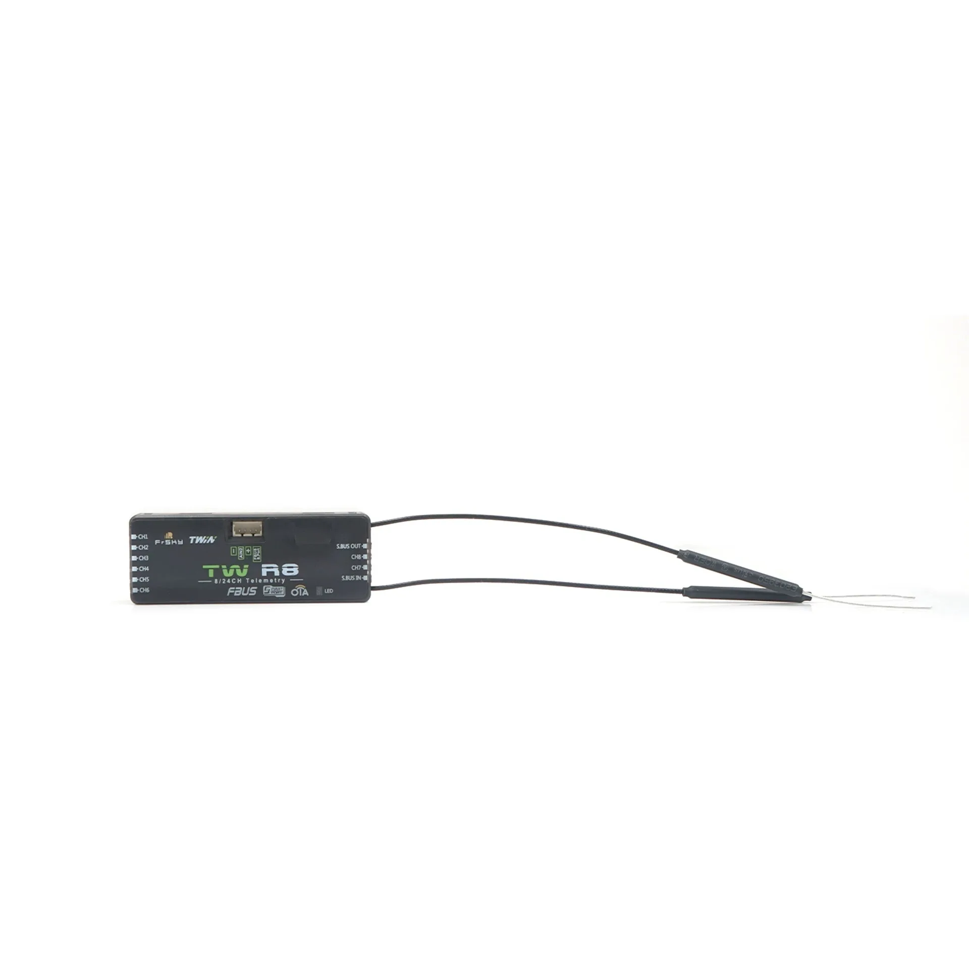 [FrSky] TW R8/TW SR8 receiver, dual 2.4G 8 channels, fixed wing