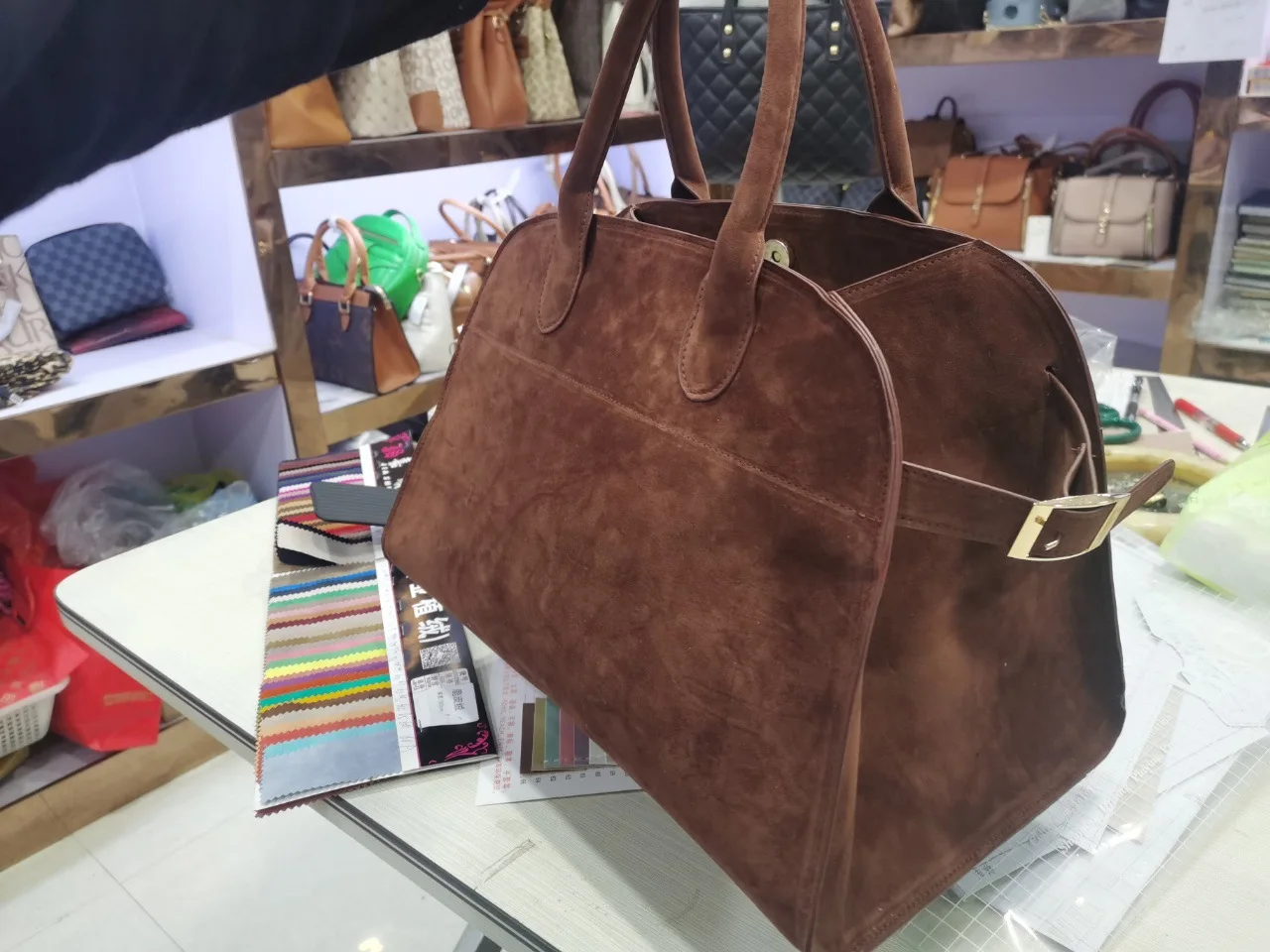 Neue, verbesserte, verdickte, gesteppte Tragetasche für Damen – Premium-Nischendesign, großes Fassungsvermögen, neu eingetroffene High-End-Umhängetasche – Detail 38