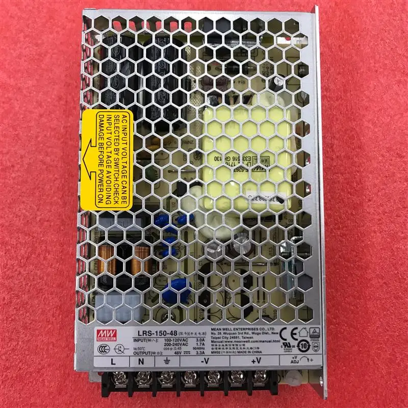 يعني جيدا LRS-150 LRS-150-12 LRS-150-15 LRS-150-24 LRS-150-36 LRS-150-48 ميانويل LRS 150 150 واط أصلي وحقيقي #3