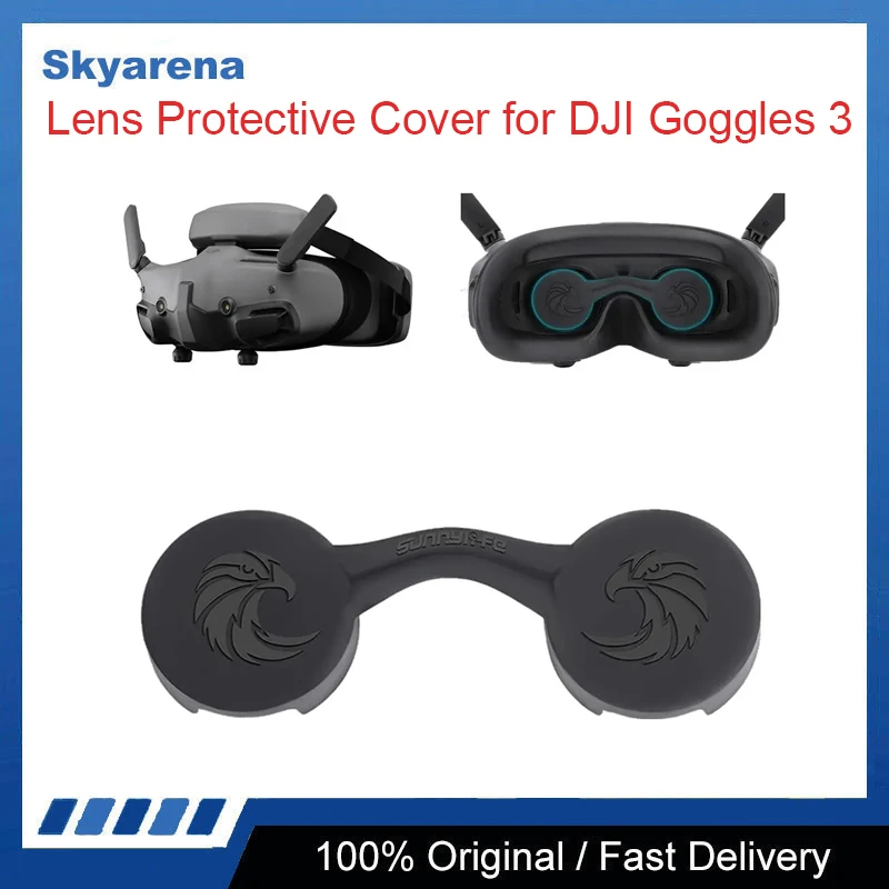 Lens Protective Cover for DJI Goggles 3 and Goggles 2 Lens Cap for DJI AVATA 2 Goggles Lens Protection Accessories