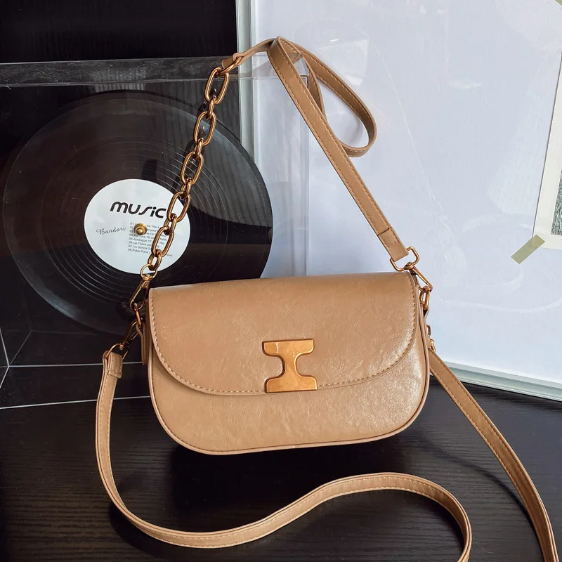 Tas Wanita Modis Kasual dan Serbaguna, Tas Selempang Rantai Terbaru, Tas Messenger Wanita Modis untuk Kerja.