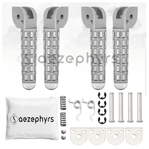 Imagen 2 del producto Accesorios para reposapiés de motocicleta, pedales delanteros y traseros para Ducati SuperSport Scrambler Nightshift Monster Hypermotard 950 1100 796 696 659