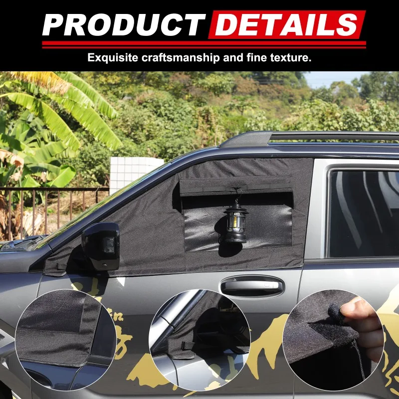 

2PCS Waterproof fabric For Great Wall Tank 400 Front and Rear Window Protective Cover Trim Interior Accessories