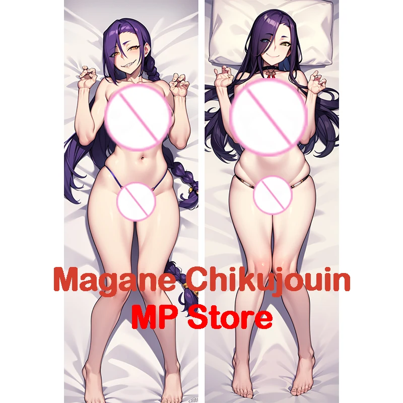 Dakimakura Magane Chikujouin (Re: CREATORS) Double-sided anime life-size hugging pillowcase Adult pillows cover