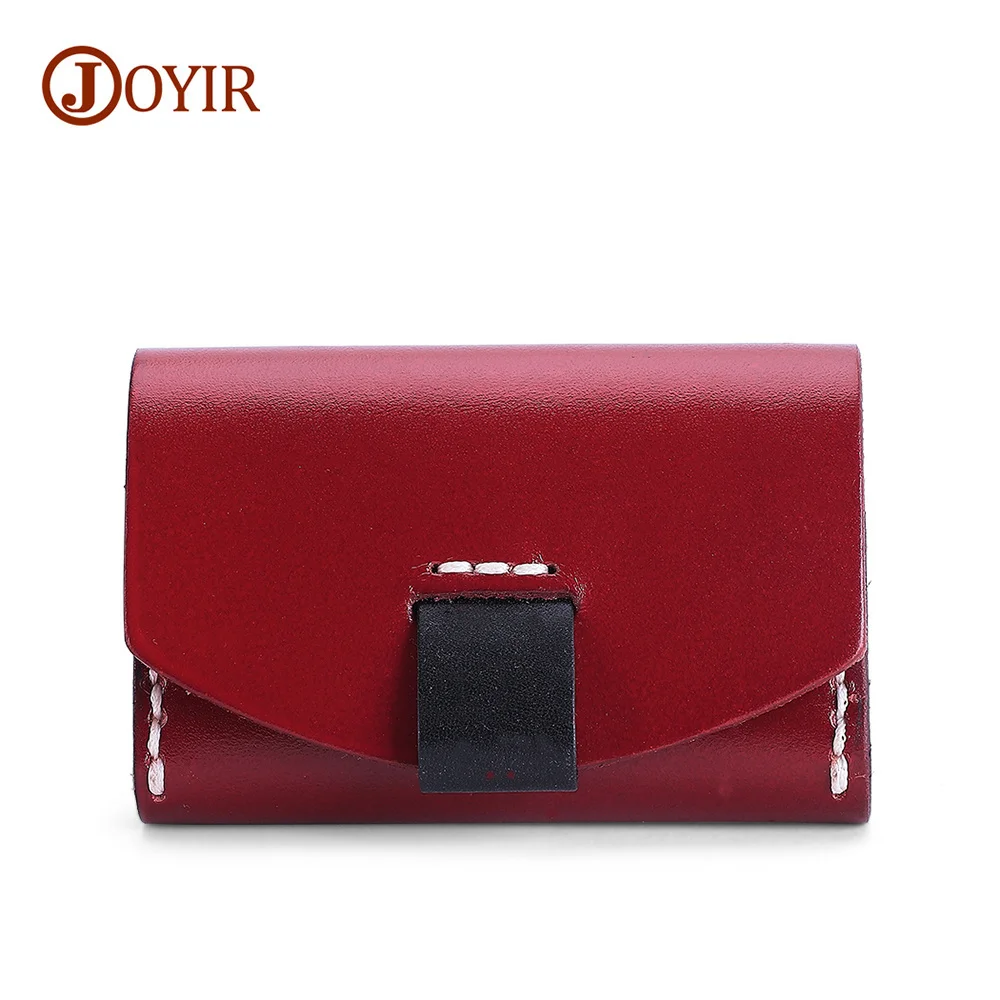 Genuine Leather Women Card Coin Purse Bags Credit & ID Holder Female High Quality Short Momey Bag Wallet