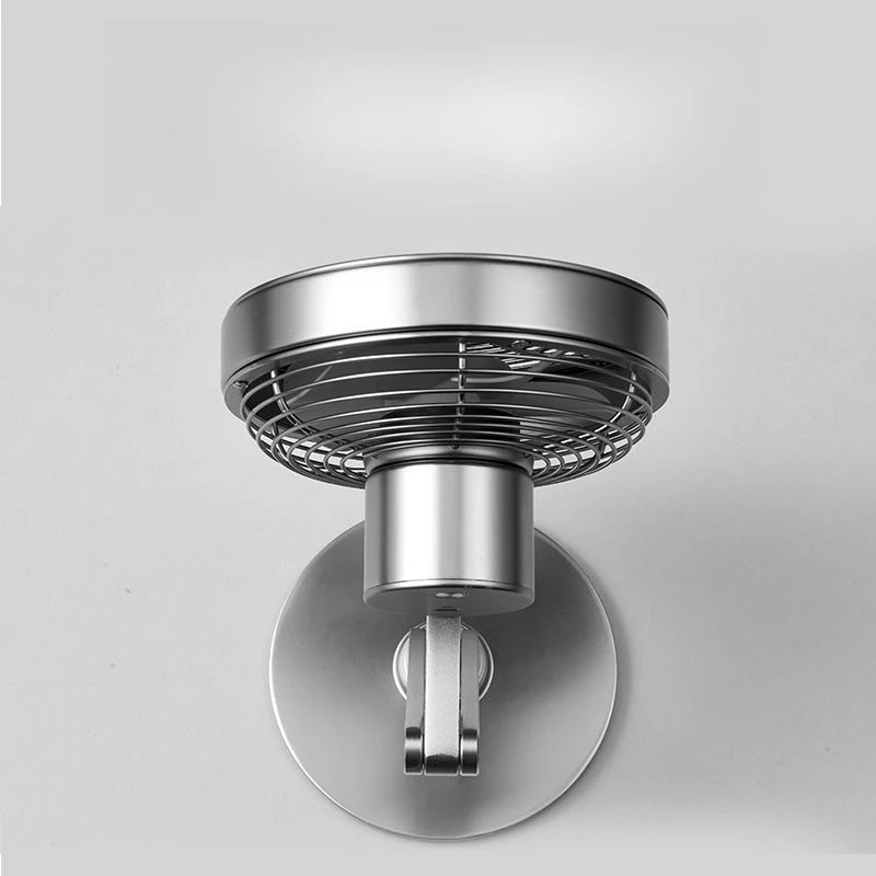 

Metal Fan Desktop Folding Rechargeable Silent Desktop Office Circulating Fan