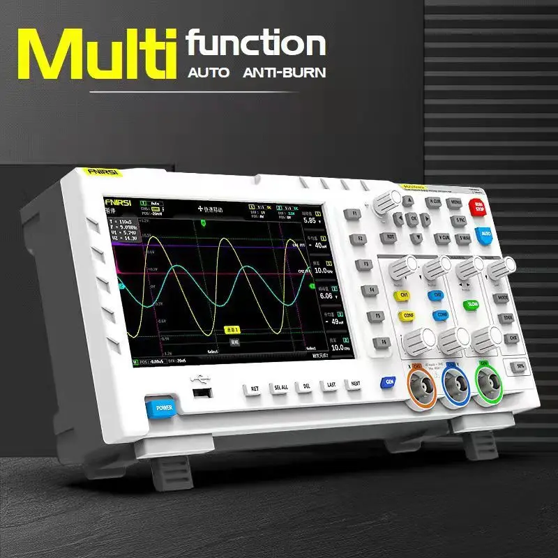 1014D Portable Digital Oscilloscope Combined DDS Dual Channel Signal Generator 1GSa/s Sampling 100MHz* 2 Analog Bandwidth