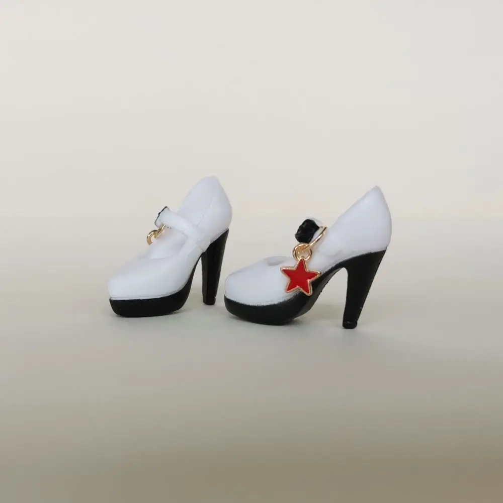 Nieuwe DIY Schoenen Hoge Hakken Leuke Veelkleurige Casual Sandaal Pop Accessoires Super Model Schoenen voor 1/6 BJD 30 cm Poppen