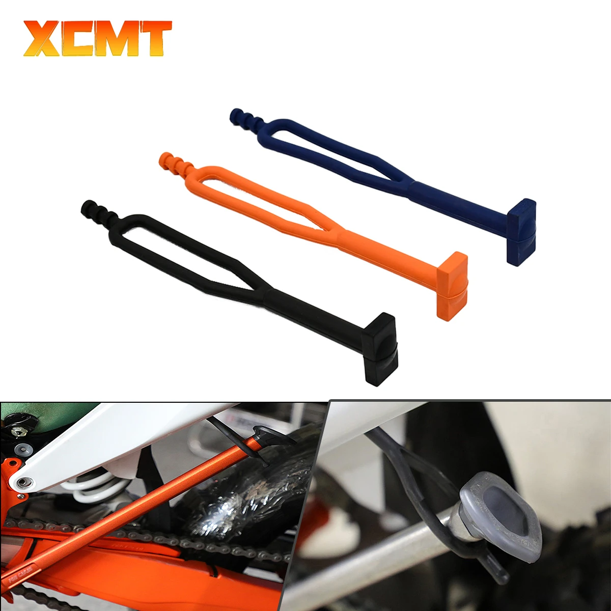 

For KTM EXC300 EXC EXCF XC XCF XCW XCFW TPI Six Days 125 200 250 300 350 400 450 500 1998-2024 Kickstand Side Stand Rubber Strap