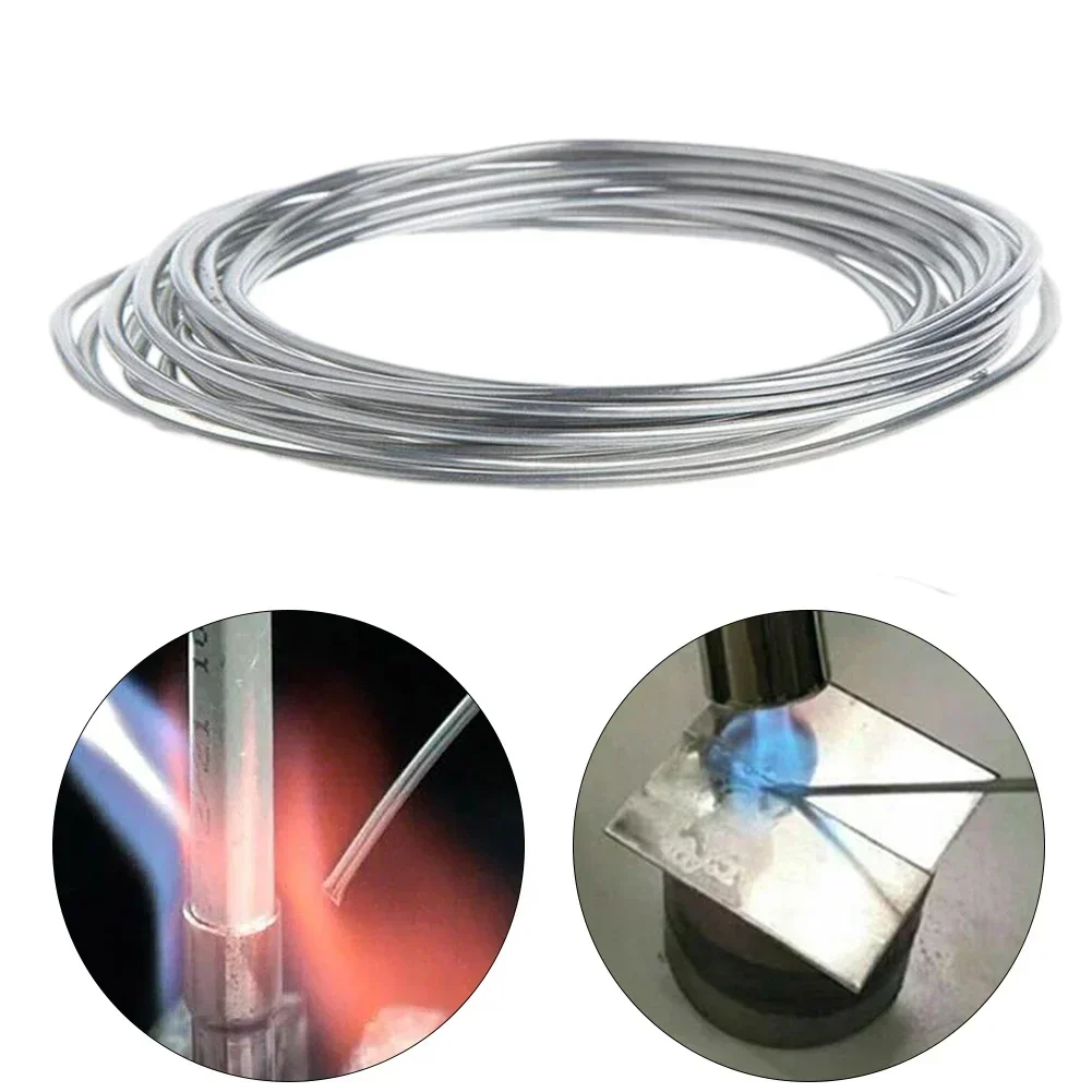 Flux Welding Rods Cored Wire for Steel Copper Aluminum Soldering Tool Easy to Weld Provides Strong Welding Effect