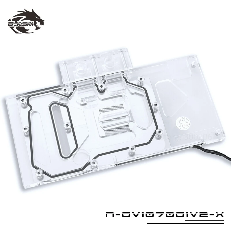 

BYKSKI Water Block use for GIGABYTE GTX1070TI-GAMING-8G/GV-N1070WF2OC-8GD(rev2.0)/1070 G1 GAMING-8G rev.2.0/AORUS GTX1070TI