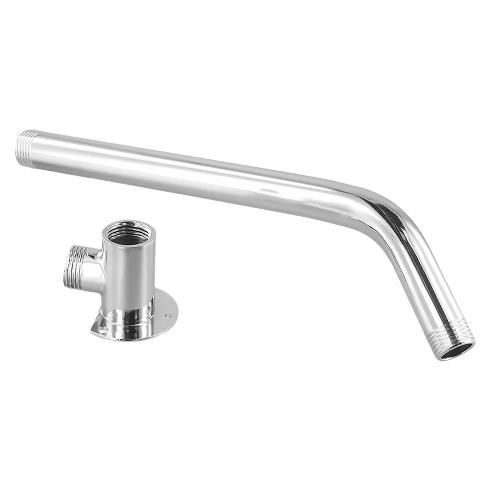 Stainless Steel Shower Head Extension Arm Wall Mounted Tube Rainfall Shower Tube Extend Pipe For Bathroom Accessories