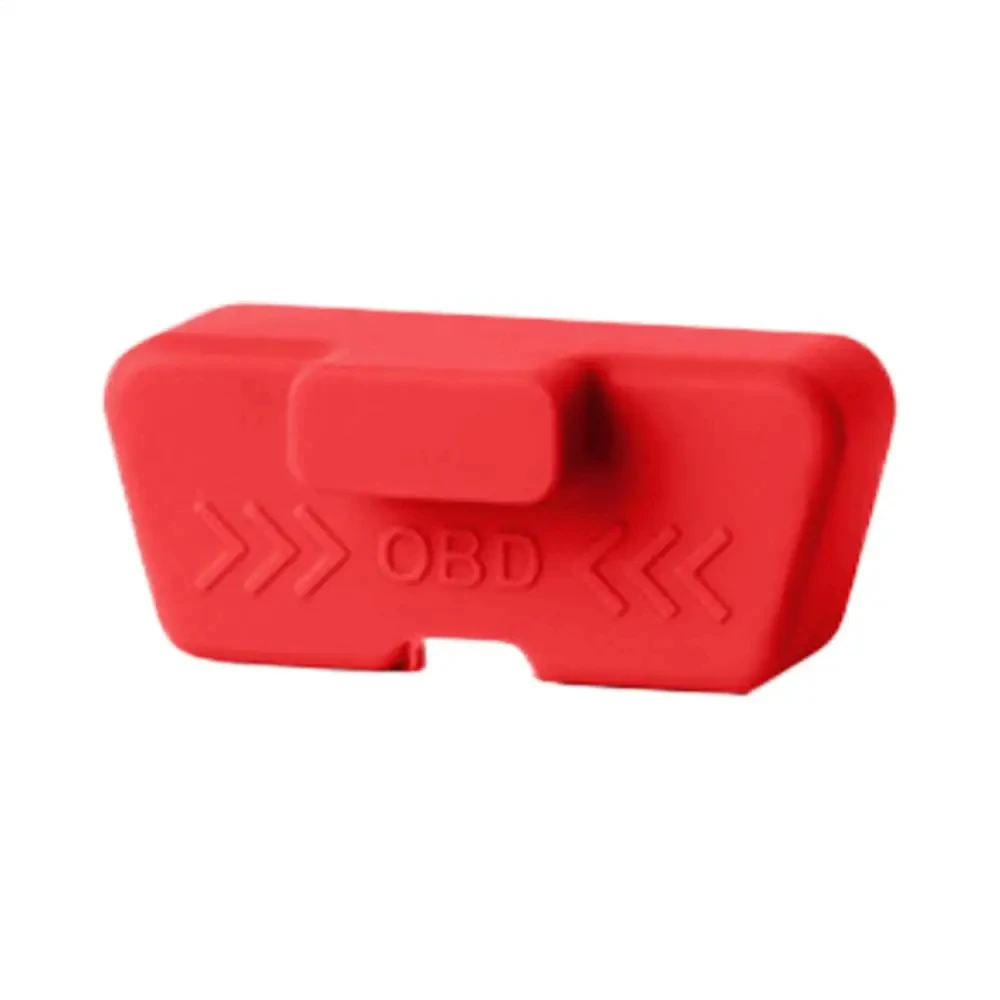 ​OBD Port Lock Silicone Protective Sleeve Car OBD Port Cover Waterproof Rust-proof Protective Sleeve Dust OBD Clogging Caps