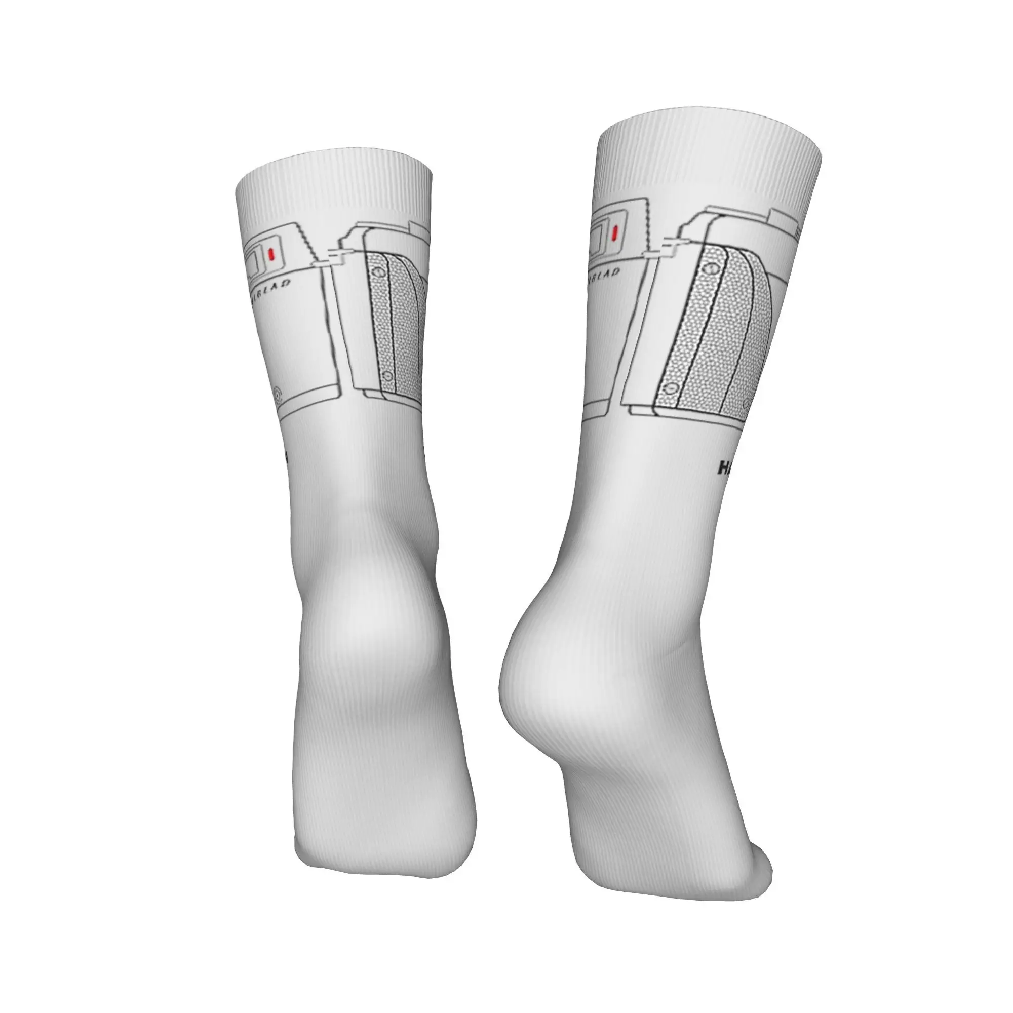 Semua Musim Fotografi Film Antik Kaus Kaki Hasselblad XPan Stoking Harajuku Kaus Kaki Tabung Tengah Olahraga Lembut untuk Hadiah Pria Wanita