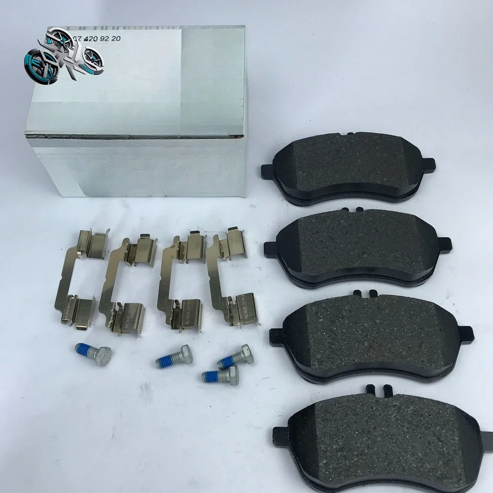 

A0074209220 Rear Brake Shoes & Front Friction Plate Brake Pads for Mercedes-Benz - With Ceramic Pad Option