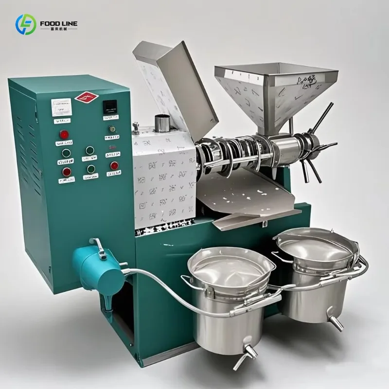 Customized Industrial Commercial Hot & Cold Oil Press Machine for Olive Corn Prickly Pear Seed Palm Kernel Sesame Soybean