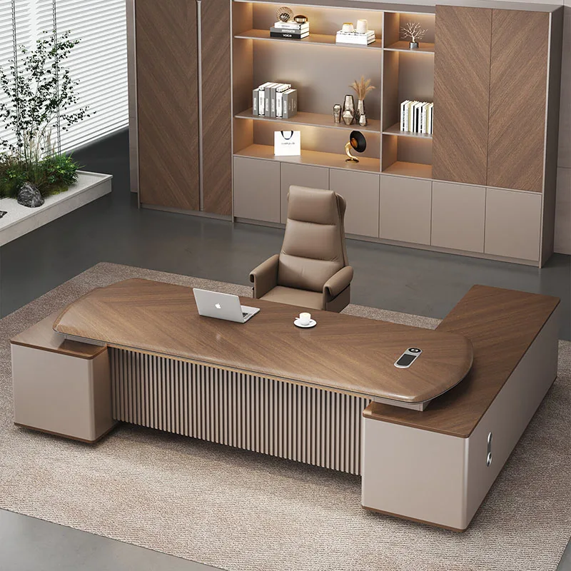 Conference Computer Office Desk Modern Luxury Executive Drawer Storage Office Desk Aesthetic Display Scrivania Home Furniture