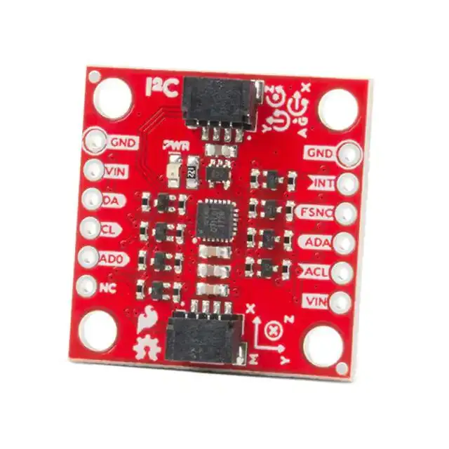 

AvadaTech SEN-15335 ICM-20948 Accelerometer, Gyroscope, Magnetometer Sensor Qwiic Platform Evaluation Expansion Board