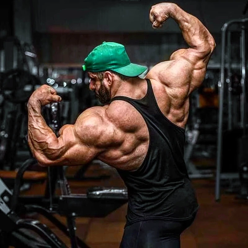 2025 Male Gym Y-Back Stringer, Breathable Cotton Blend, Ideal for Intense Workouts, Bodybuilding & Strength