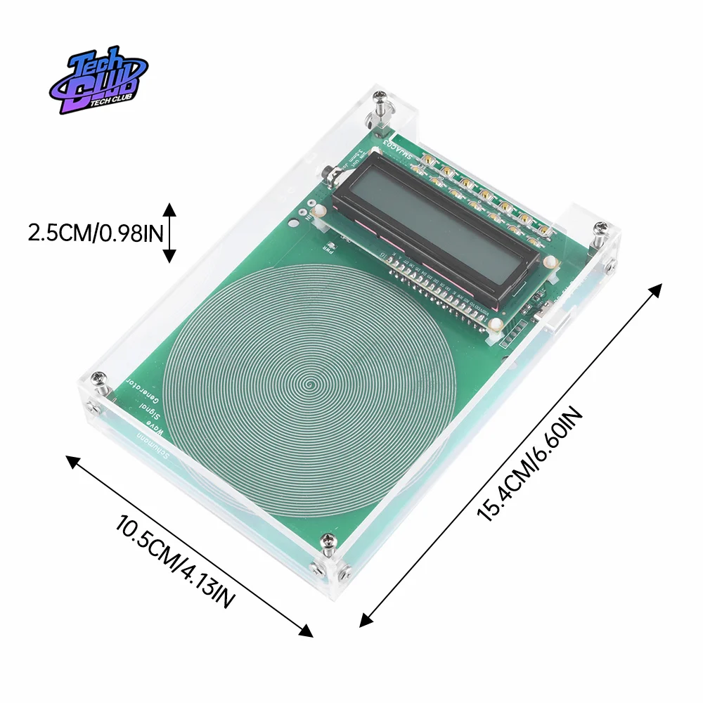 7.83HZ 0.01H-100KH Schumann Resonance UltraLow Frequency Pulse Wave Generator Audio Resonator for Electrician Tool