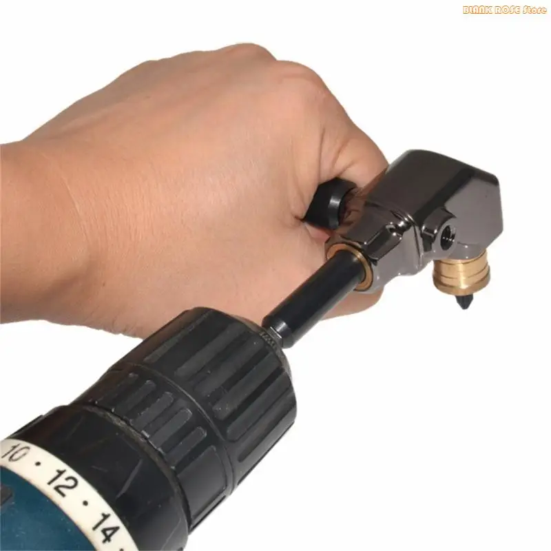 K1AE 90degree Right-angle Screwdriver Hand Electric Drill Turning Bit Screwing Corner