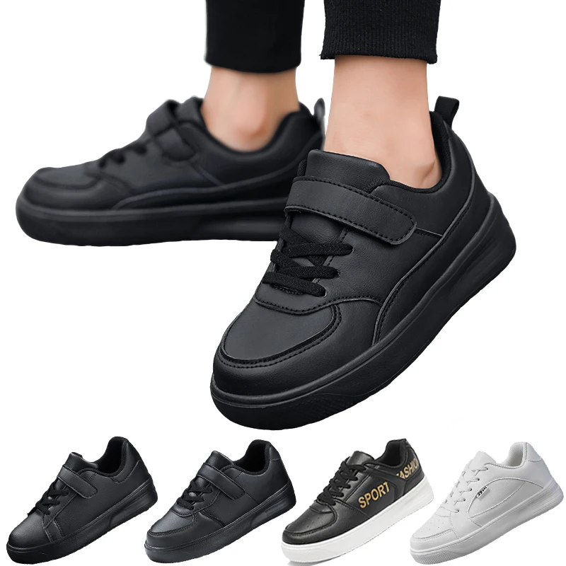 

Boys and Girls Casual Skateboard Shoes Comfortable Lightweight Walking Shoes Size 31-39 Children's Casual Sports Skate Shoes