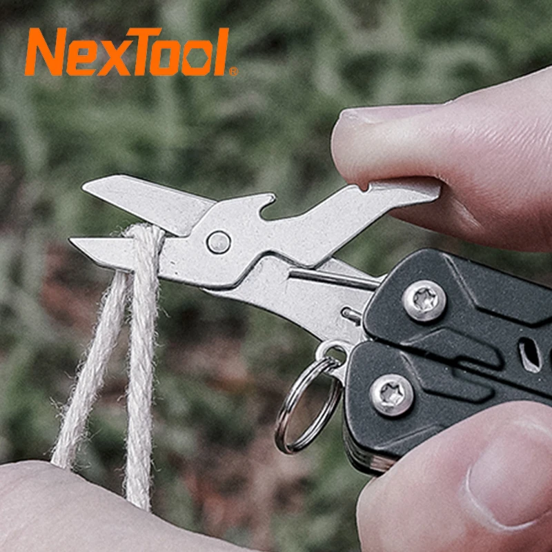 NexTool Mini Sailor Pliers Lite Keychain 10 In 1 EDC Multitool Pliers Folding Scissors Portable Multi Tool for Travel