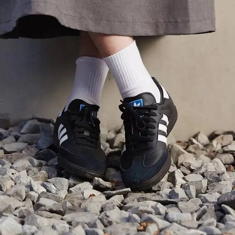 

Adidas Official Authentic SAMBA OG Clover Men's And Women's Casual Board Shoes B75807