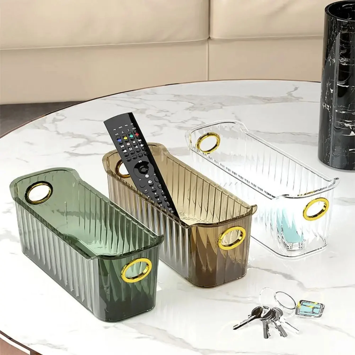 Desktop Cosmetics  Box Acrylic Bathroom  Drawer Sundries Snack Makeup  Basket Organizer Rack