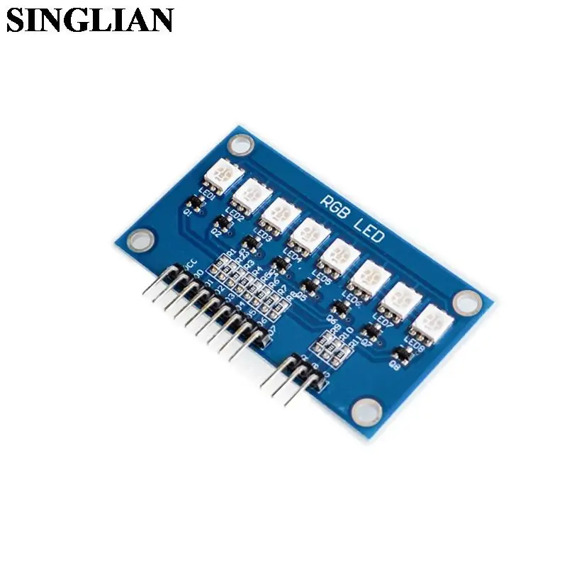 HW-43 5050 RGB Full Color LED Water Lamp Module/Single Chip Water Lamp Development Board For Arduino