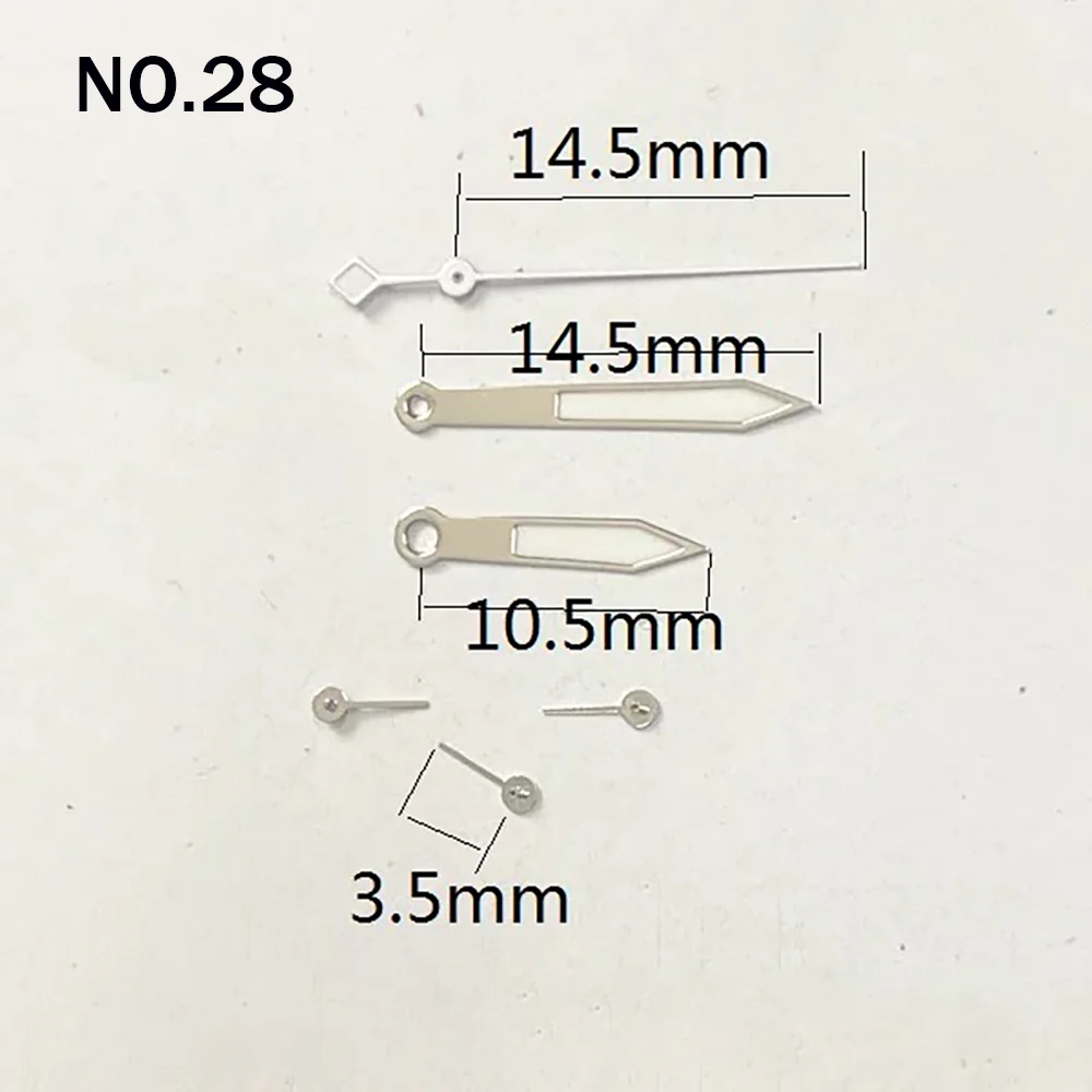 

Watch Accessories Suitable for VD53 Multifunctional Quartz Movement Watch Hands Hour Minute Second Small Three Pointer NO.28-33