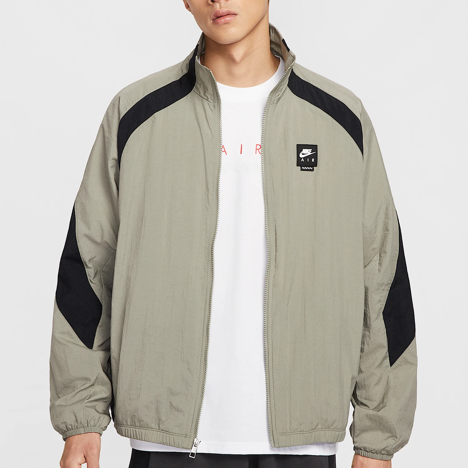 Nike genuine Air Men men's loose fitting patchwork woven fashionable jacket HV0881-320