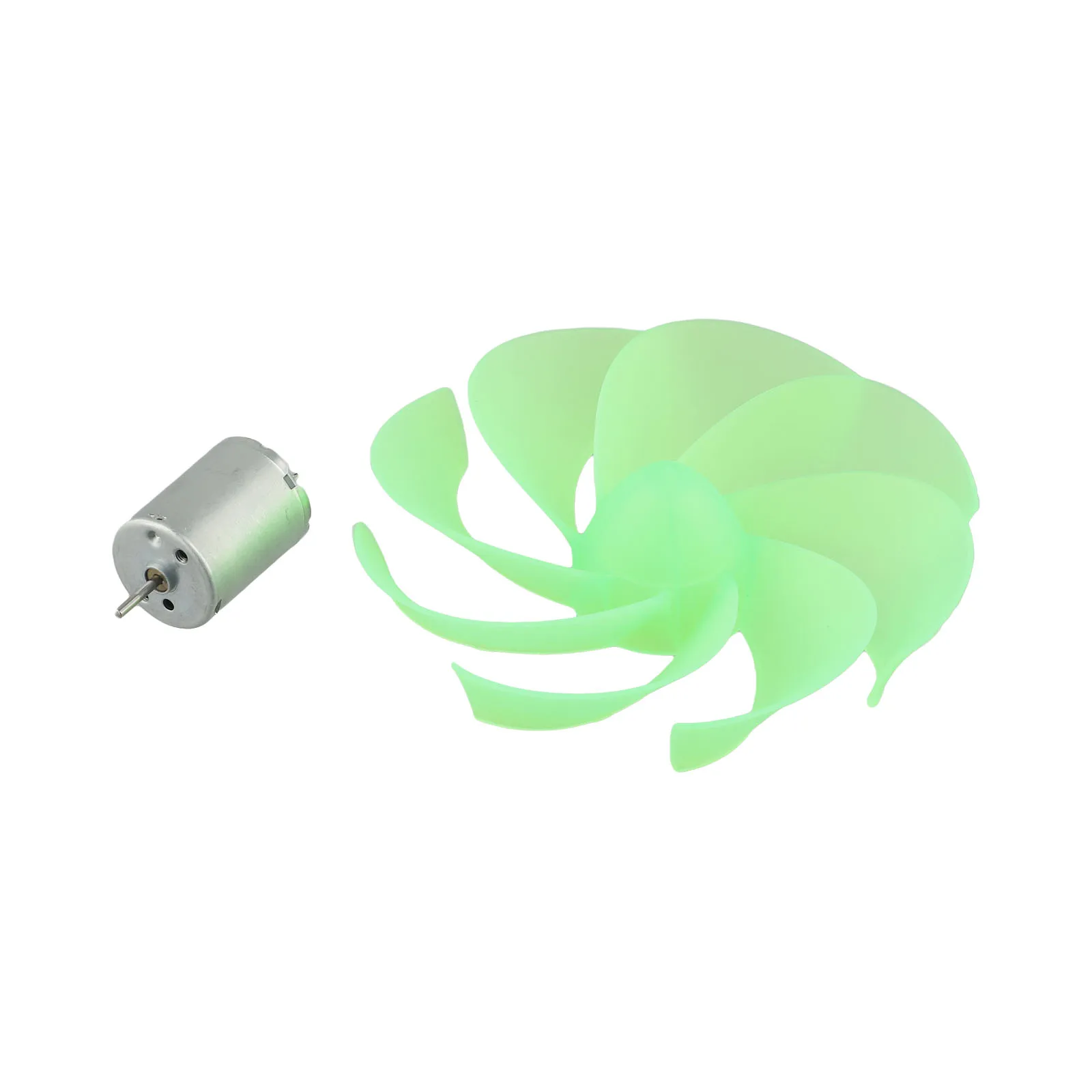 Picture 4: Wind Turbine Motor Kit with Precision ABS Blades and Bulb for Real-Time Power Visualization in Energy Education Programs