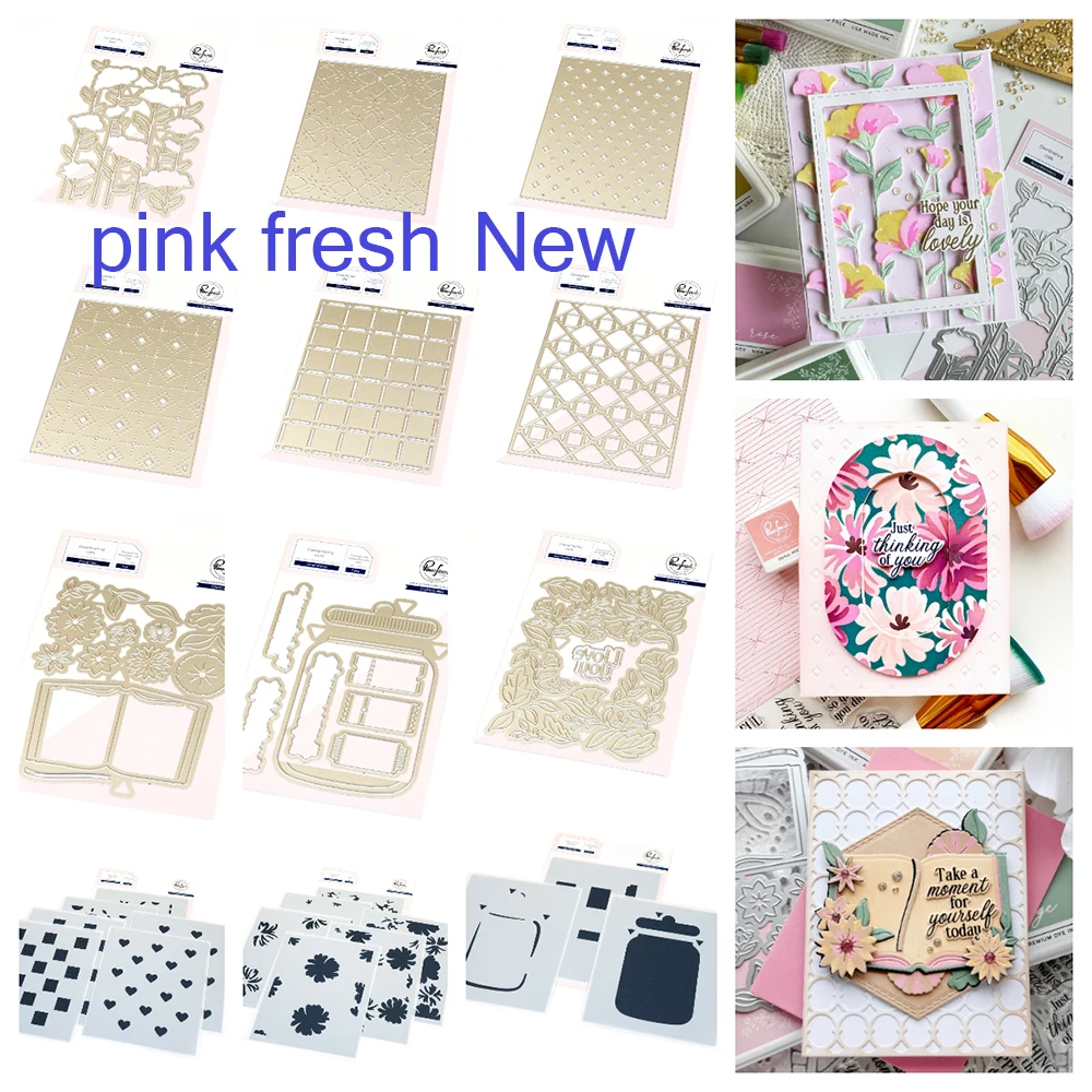 

Refined Grid Coverplate Dies Stamps Stencil Set Metal Cutting Dies DIY Scrapbooking Paper Card Handmade Album Embossing Template