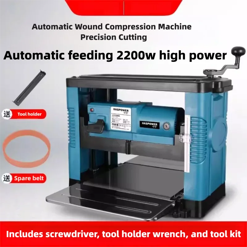 

Электрический настольный фуговально-рейсмусовый станок для деревообработки, высокомощный, малогабаритный, односторонний, для домашнего использования