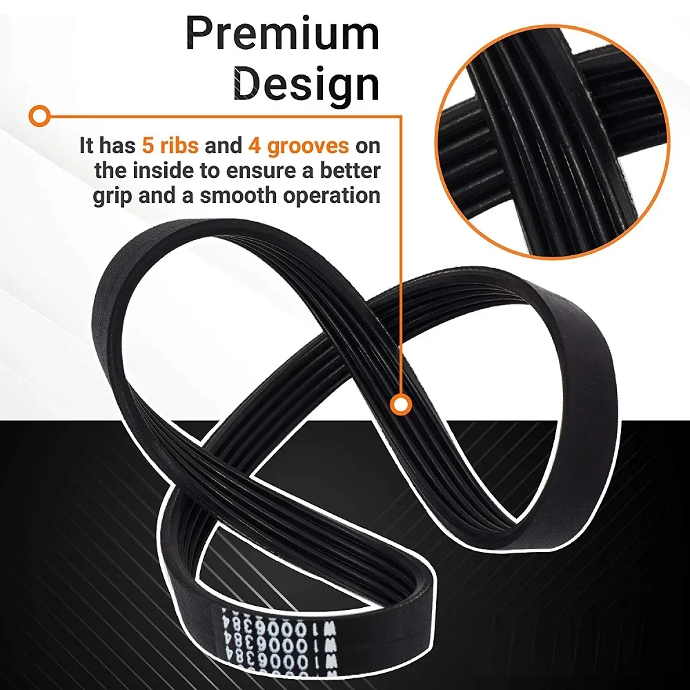 W 10006384   Pasek napędowy podkładki kompatybilny z podkładkami Whirlpool Maytag Kenmore WPW 10006384   WPW 10006384 VP PS 11747978   AP 6014712