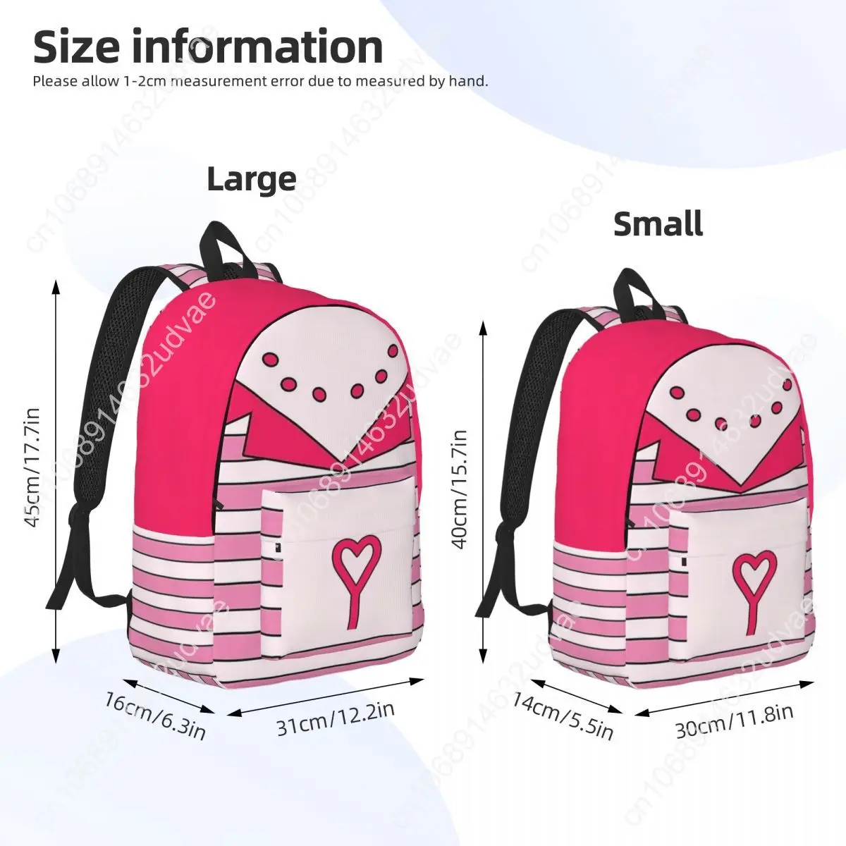 Angel Dust Hazbins Casual Backpack Durable Student Hiking Travel Daypack for Men Women College Canvas Bags