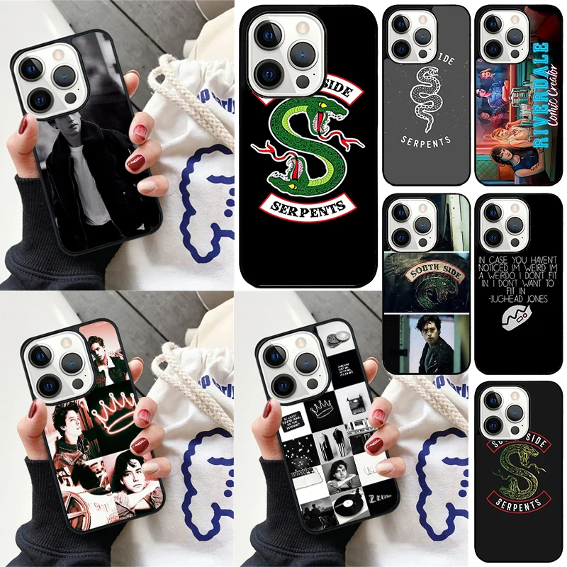 Riverdale Jughead Jones Woz Here phone Case Cover For iPhone 16 15 14 Plus X XR XS for apple 16 11 12 13 mini Pro Max