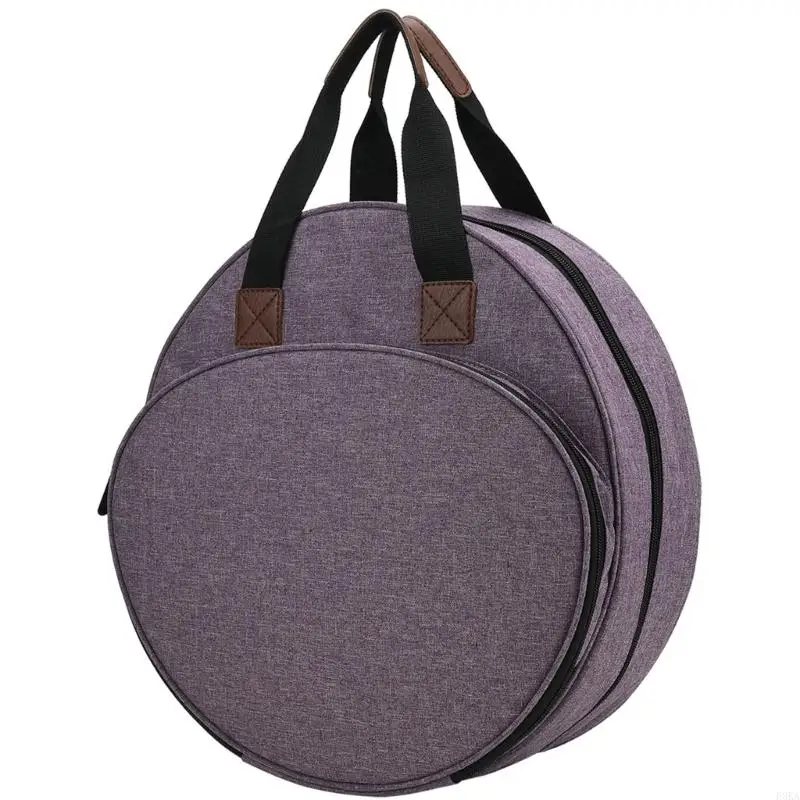   Zippered Embroidery Planner Bag Permanent 600D University Fabric For Meet Thread Equipment Storage And Travel