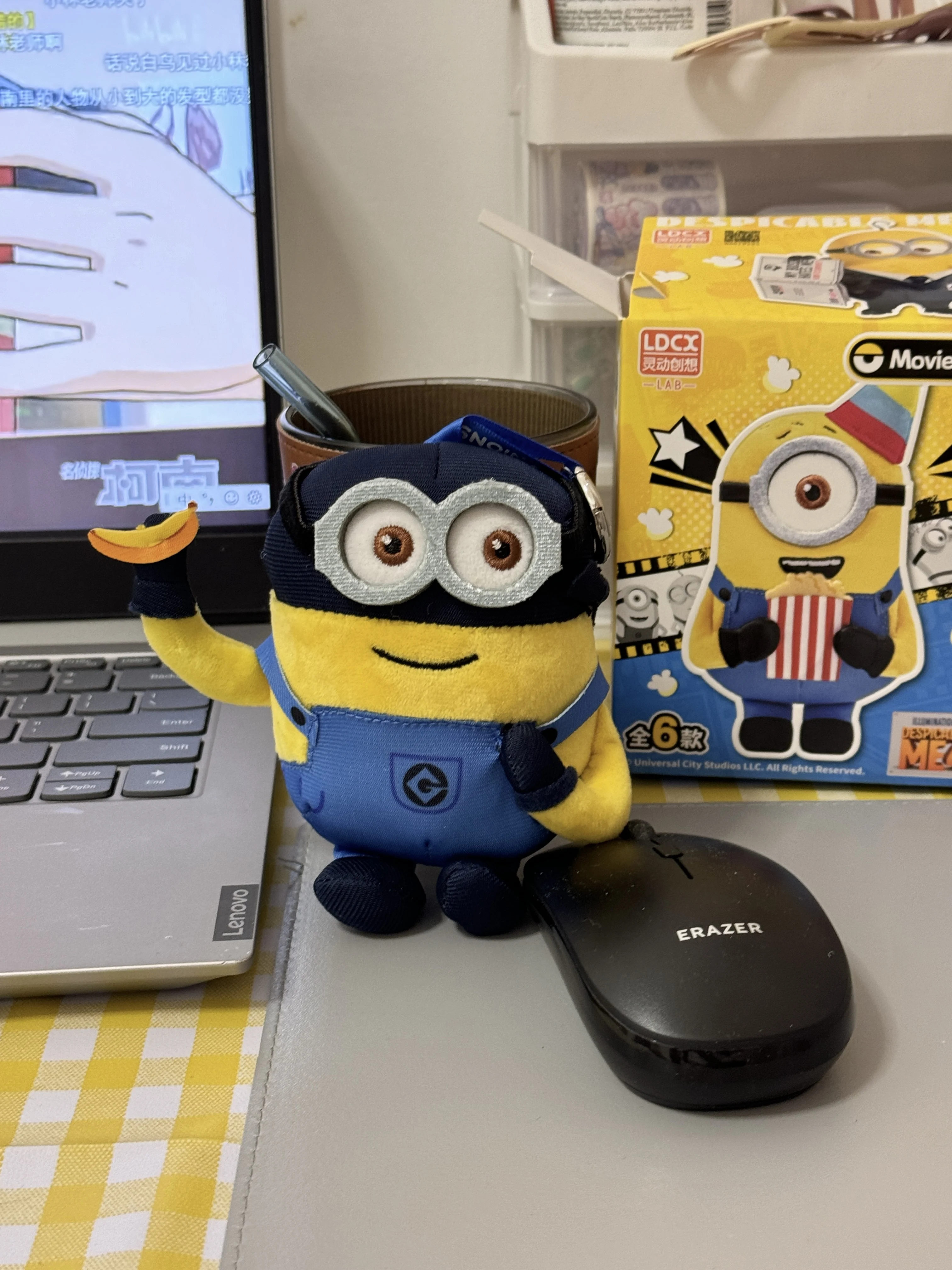 Minion Despicable Me 4 Movie Series Plush Blind Box Doll Pendant Cute Figure Doll Gift