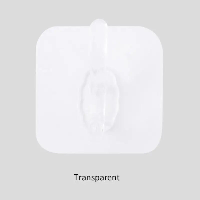 Hooks Versatile Strong Convenient Sleek Stylish Efficient Wall Mounted Closet Transparent Durable Easy Installation Functional