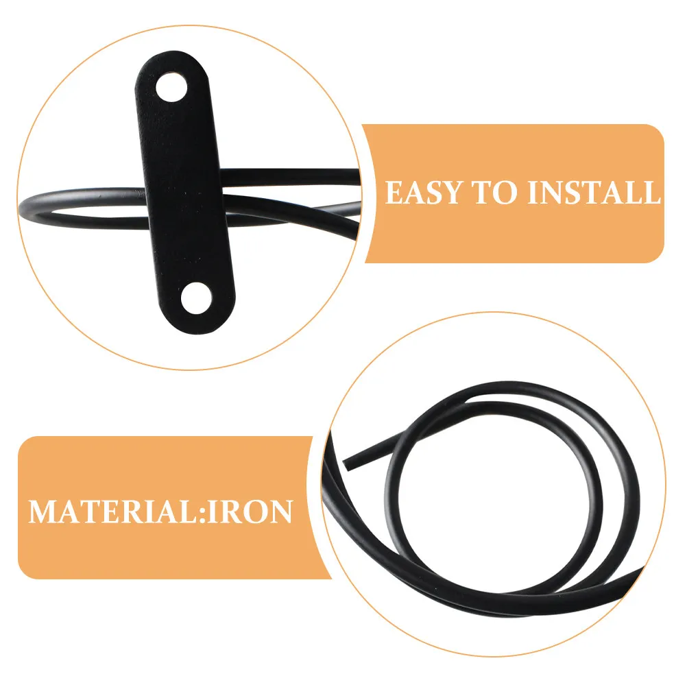 6Pcs Iron Wine Rack Wall Mounted Minimalist Hollow Style Secure Bottle Storage Holder for Bars Kitchens Pantries Wine Wall