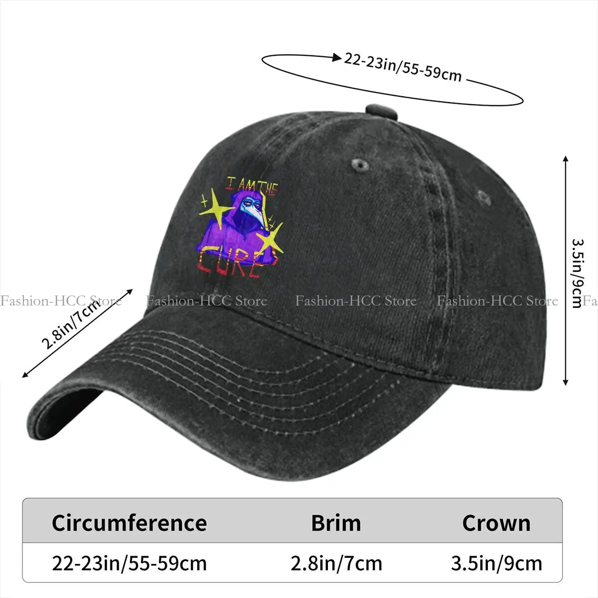 SCP Foundation Containment Multicolor Hat Peaked Women's Cap Essential Personalized Visor Protection Hats