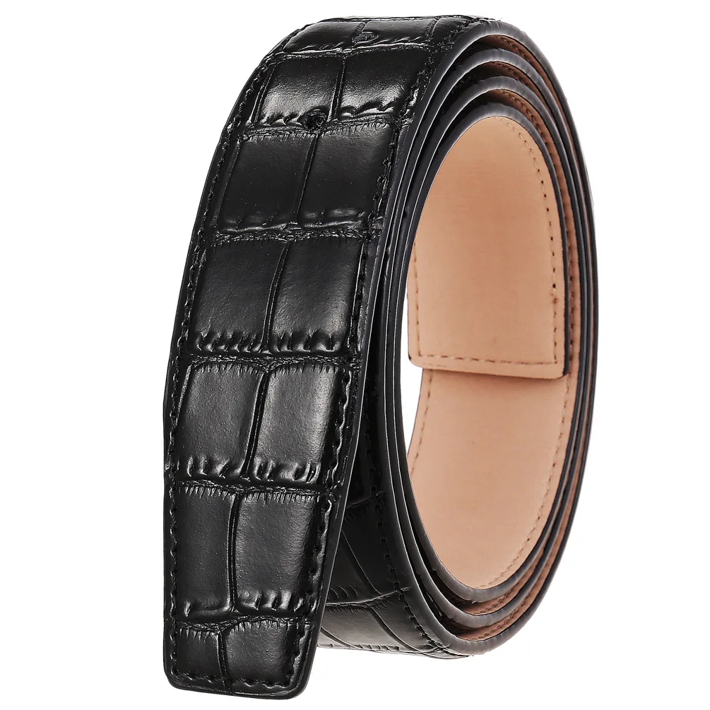 

Новый модный ремень из кожи аллигатора, зеленый кожаный автоматический ремень 3,5 см, классический модный индивидуальный ремень с пряжкой и отверстиями, ремень без пряжки