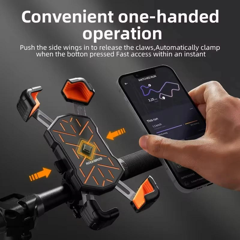 

Road Bike Cell Phone Holder Universal Bicycle Cell Phone Holder Shockproof Navigation Motorcycle Holder